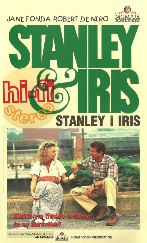 Stanley &amp; Iris - Polish VHS movie cover