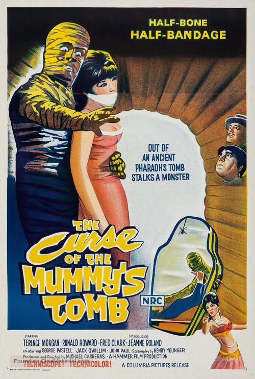 The Curse of the Mummy&#039;s Tomb - Australian Movie Poster
