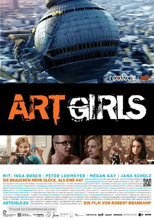 Art Girls - German Movie Poster