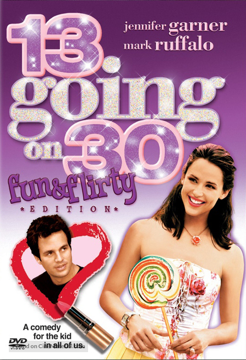 13 Going On 30 - DVD movie cover