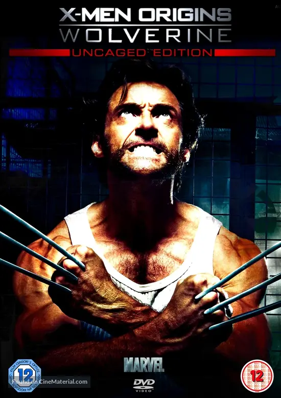 X-Men Origins: Wolverine - British Movie Cover