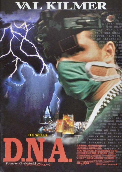 The Island of Dr. Moreau - Japanese Movie Poster