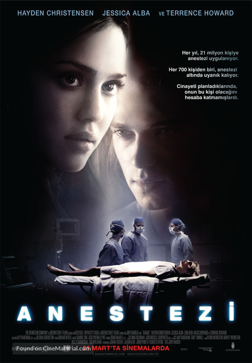 Awake - Turkish Movie Poster