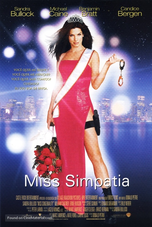 Miss Congeniality - Brazilian Movie Poster