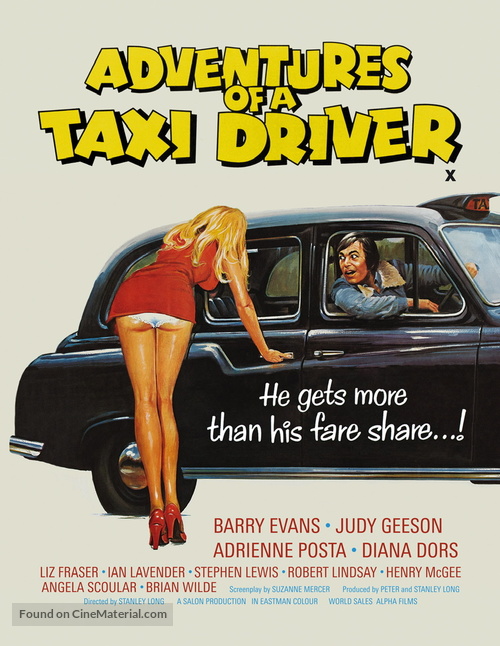 Adventures of a Taxi Driver - British Movie Cover