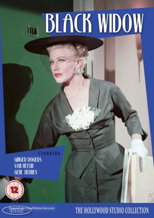 Black Widow 1954 British dvd movie cover