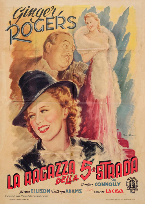 5th Ave Girl - Italian Movie Poster