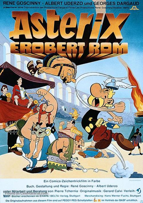 Les douze travaux d&#039;Ast&eacute;rix - German Movie Poster