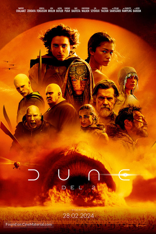 Dune: Part Two - Danish Movie Poster