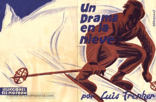 Les chevaliers de la montagne - Spanish Movie Poster