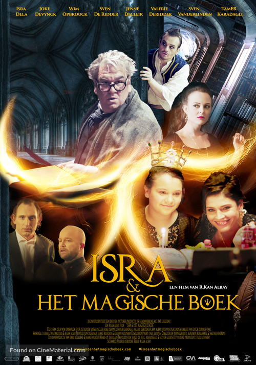 Isra en het magische boek - Belgian Movie Poster