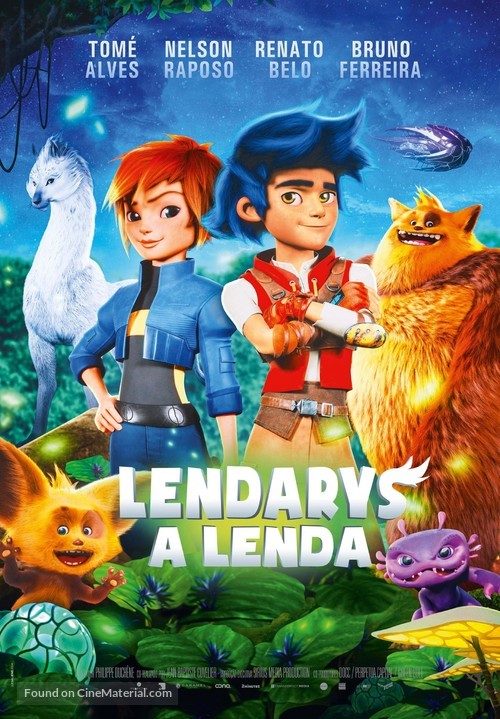 Zak &amp; Wowo, la l&eacute;gende de Lendarys - Portuguese Movie Poster