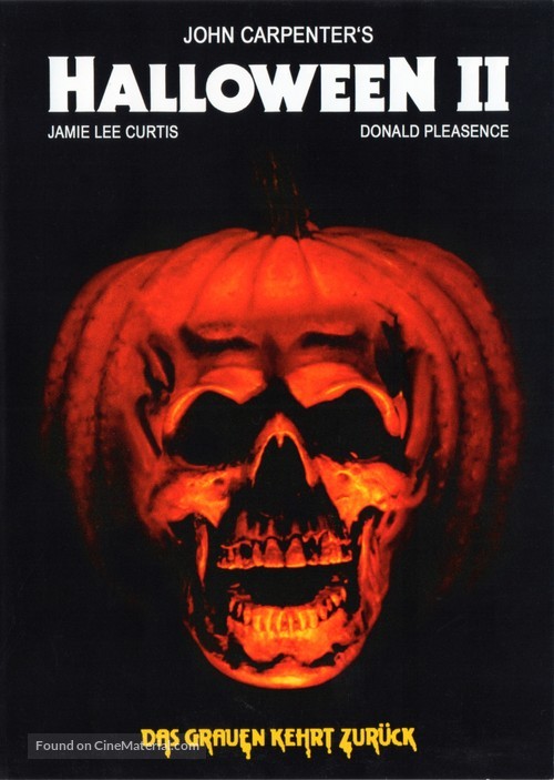 Halloween II - Austrian Blu-Ray movie cover