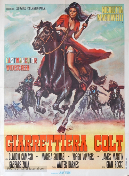 Giarrettiera Colt - Italian Movie Poster