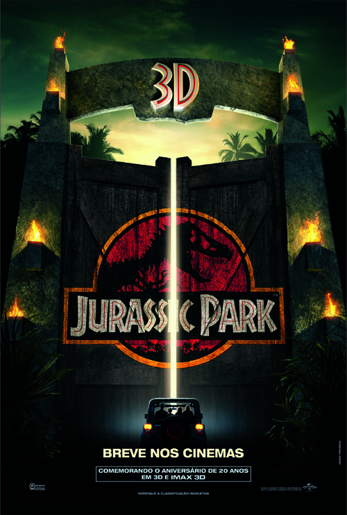 Jurassic Park - Brazilian Movie Poster