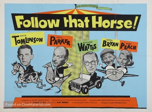 Follow That Horse! - British Movie Poster