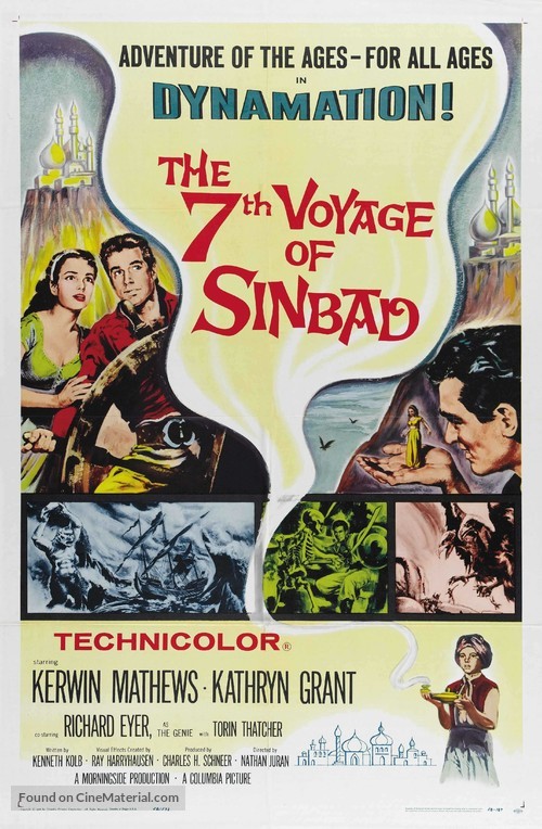 The 7th Voyage of Sinbad - Movie Poster