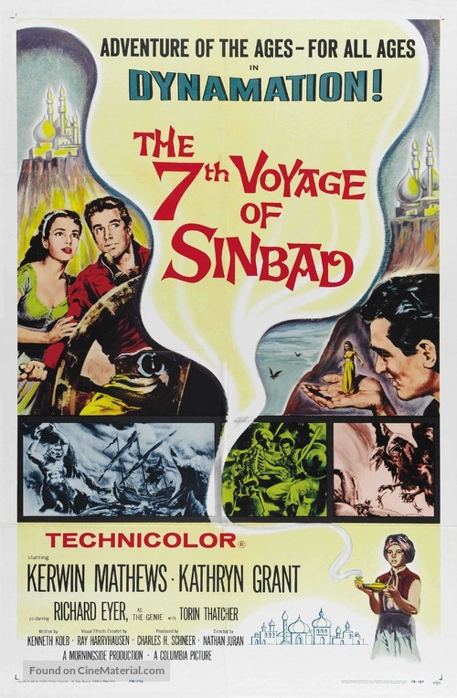 The 7th Voyage of Sinbad - Movie Poster