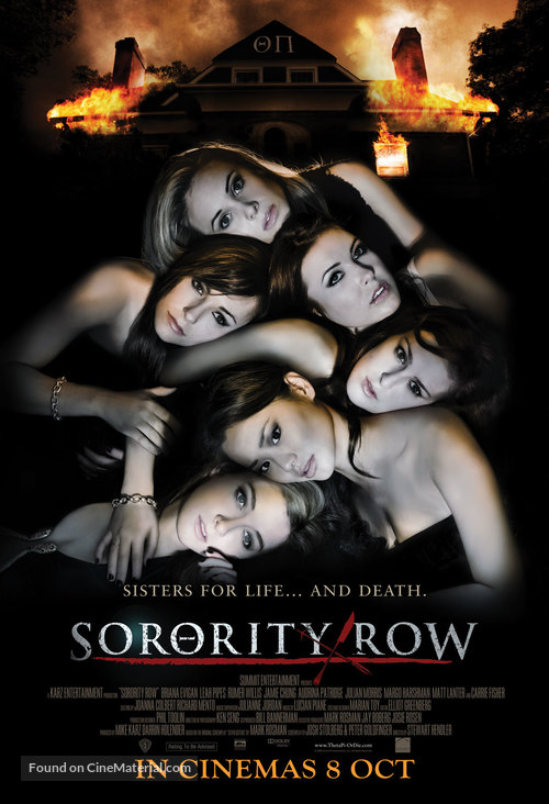 Sorority Row - Singaporean Movie Poster