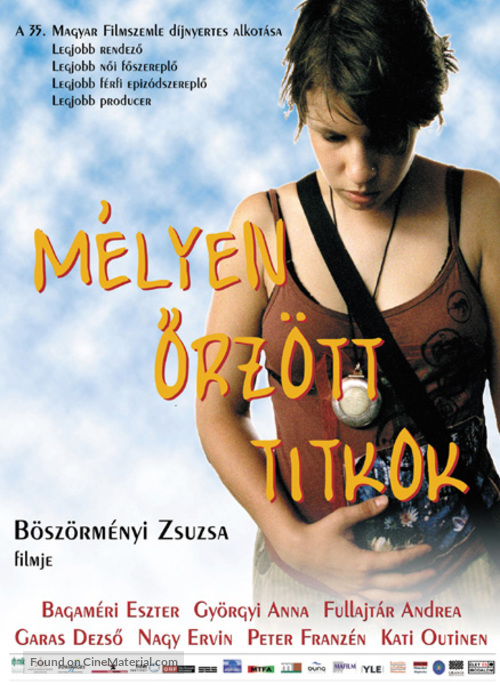 M&eacute;lyen &ouml;rz&ouml;tt titkok - Hungarian Movie Poster