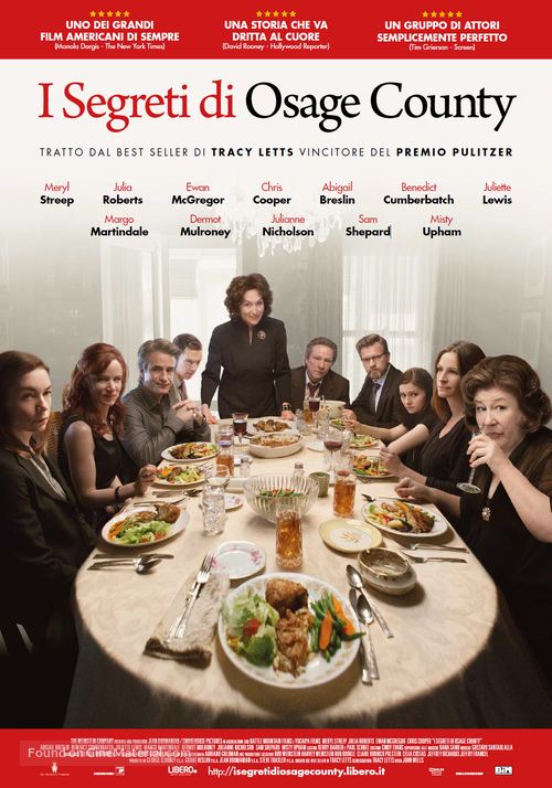 August: Osage County - Italian Movie Poster