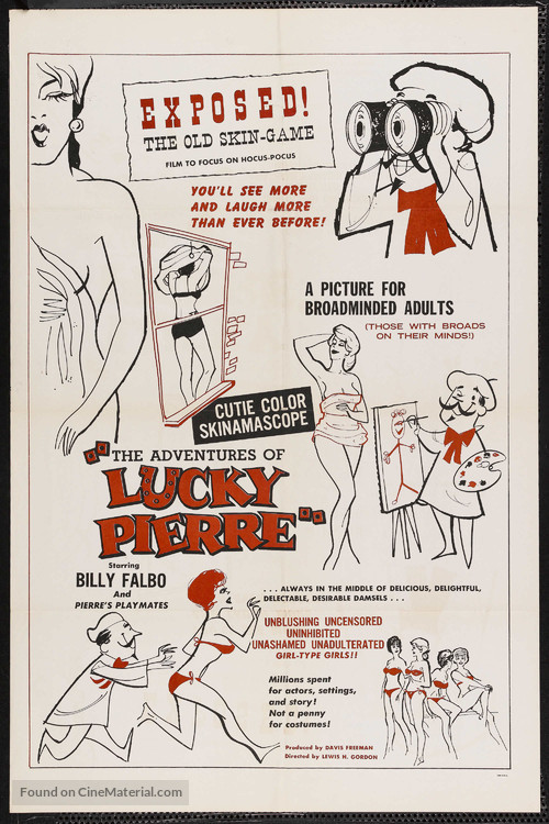 The Adventures of Lucky Pierre - Movie Poster