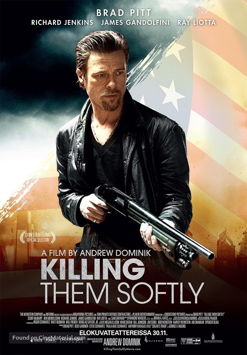 Killing Them Softly - Finnish Movie Poster