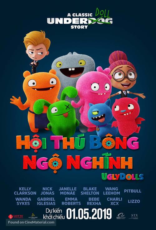 UglyDolls - Vietnamese Movie Poster