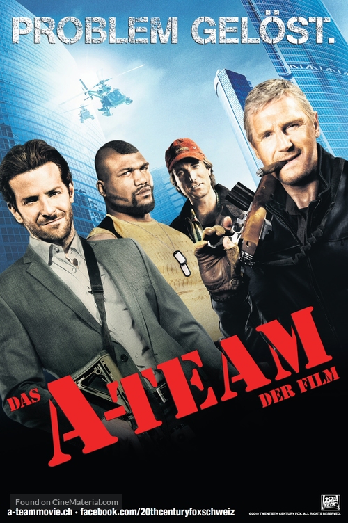 The A-Team - Swiss Movie Poster