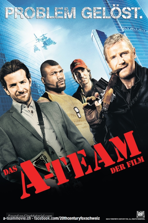 The A-Team - Swiss Movie Poster
