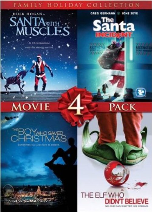 Santa with Muscles - DVD movie cover