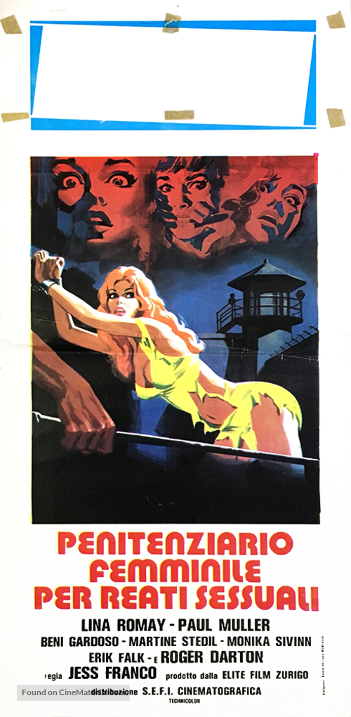 Frauengef&auml;ngnis - Italian Movie Poster
