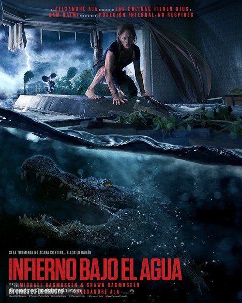 Crawl - Spanish Movie Poster