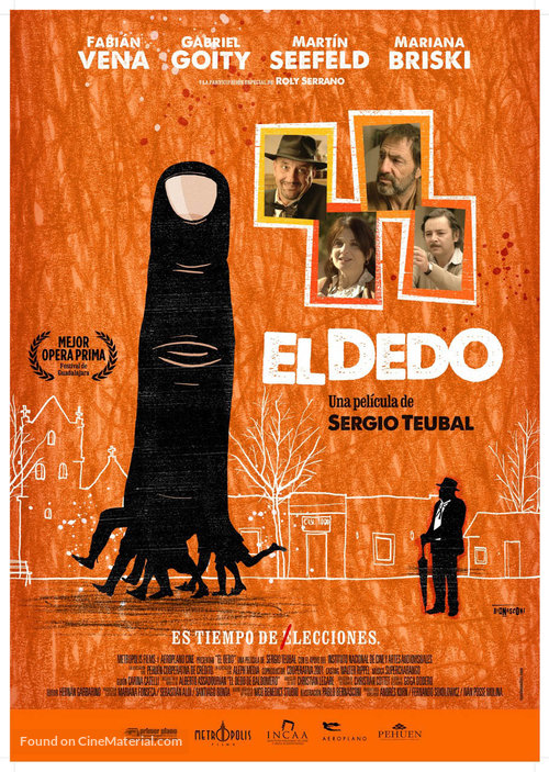 El dedo - Argentinian Movie Poster