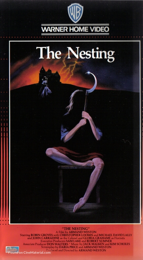 The Nesting - VHS movie cover