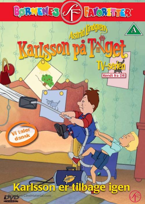&quot;Karlsson on the Roof&quot; - Danish DVD movie cover
