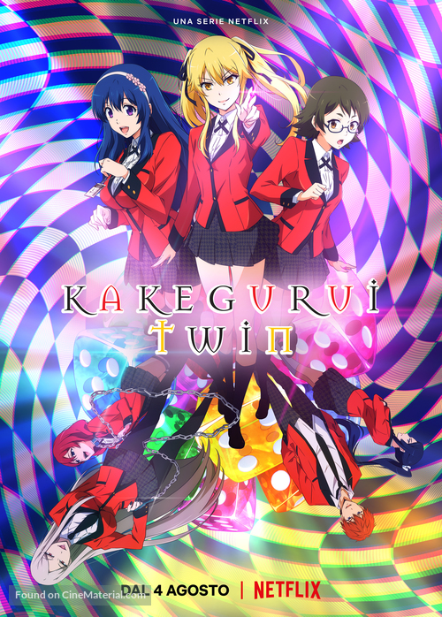 &quot;Kakegurui Twin&quot; - Italian Movie Poster