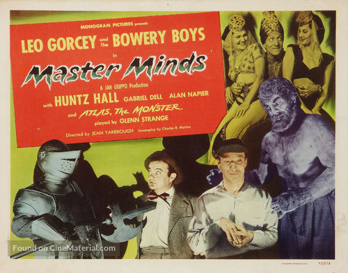 Master Minds - Movie Poster