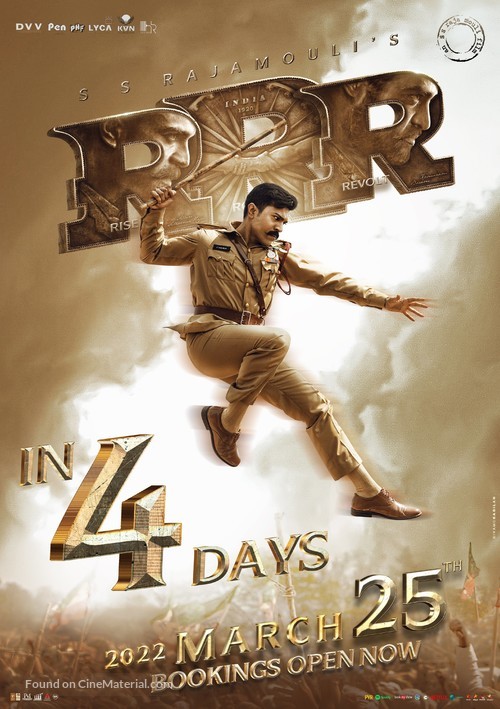 RRR - Indian Movie Poster