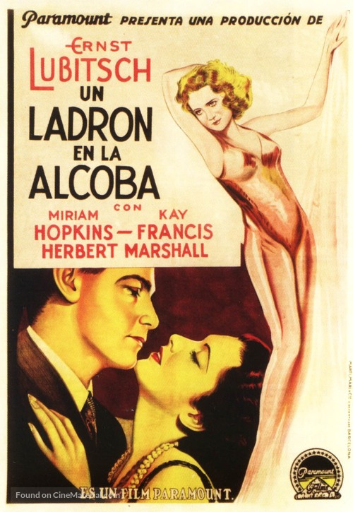 Trouble in Paradise - Spanish Movie Poster