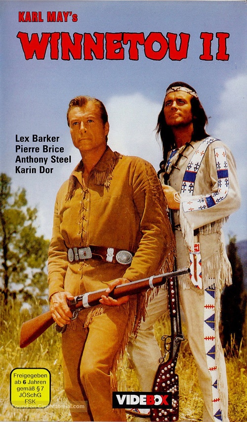 Winnetou - 2. Teil - German VHS movie cover