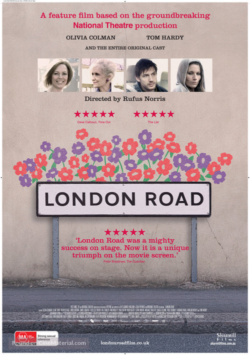 London Road - Australian Movie Poster