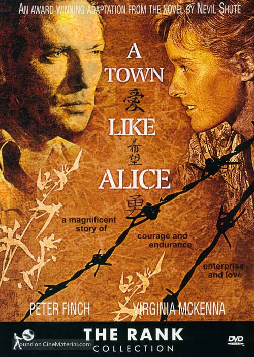 A Town Like Alice - DVD movie cover