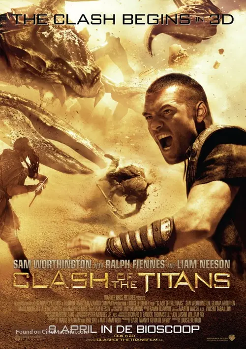 Clash of the Titans (2010) Dutch movie poster