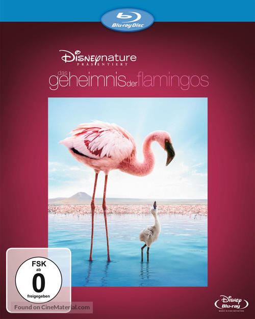 The Crimson Wing: Mystery of the Flamingos - German Blu-Ray movie cover