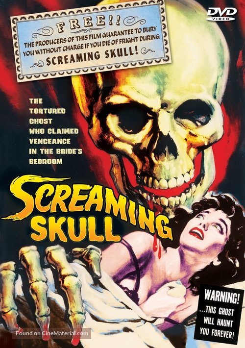 The Screaming Skull - DVD movie cover