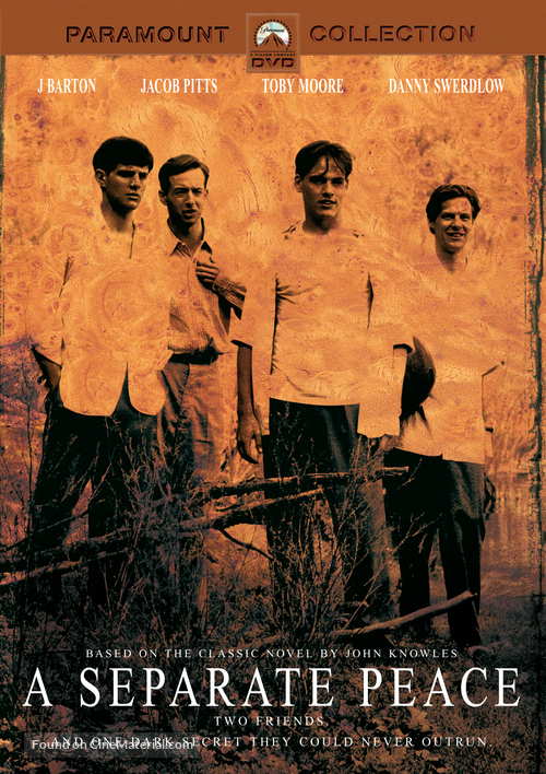 A Separate Peace - British DVD movie cover