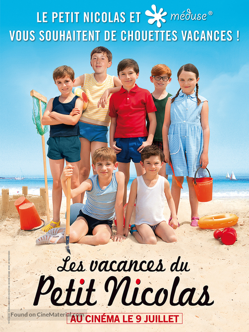 Les vacances du petit Nicolas - French Movie Poster