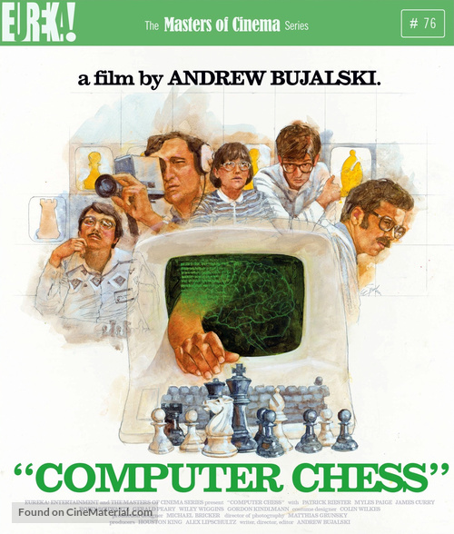 Computer Chess - British Blu-Ray movie cover