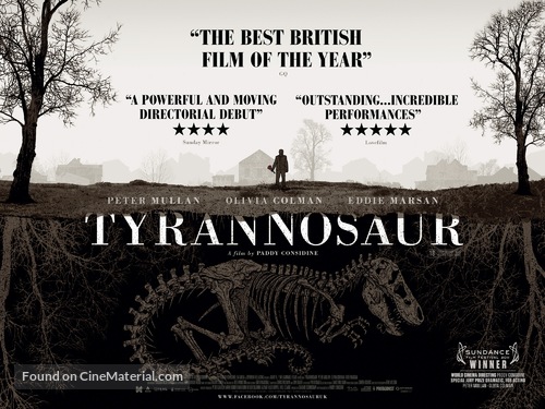 Tyrannosaur - British Theatrical movie poster